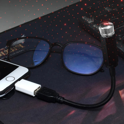 LED Car USB Atmosphere Lamp – Interior Decorative Lighting for Vehicles