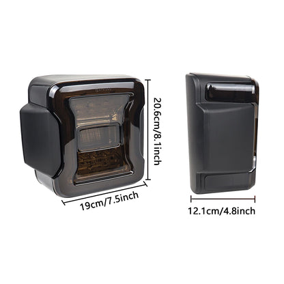 2x LED Tail Lights for Jeep Wrangler JK (2007–2017)