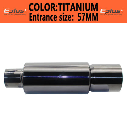 Car exhaust pipe muffler