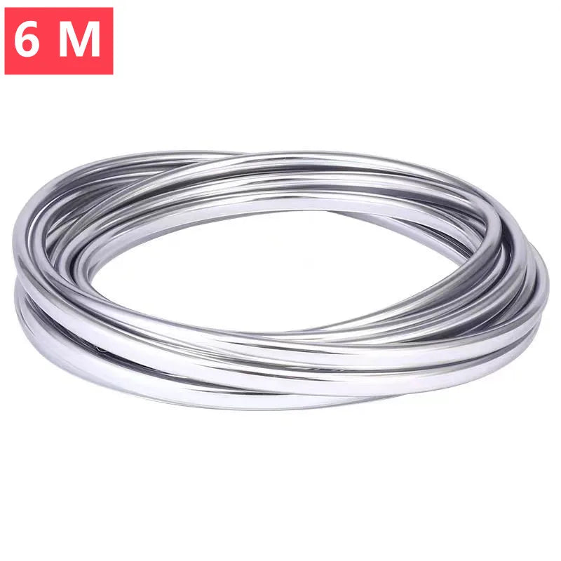 Car Door Chrome Moulding Trim Strip