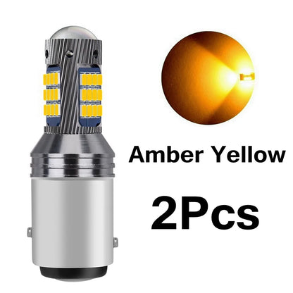2PCS 1157 P21/5W BAY15D LED Tail Brake Bulbs