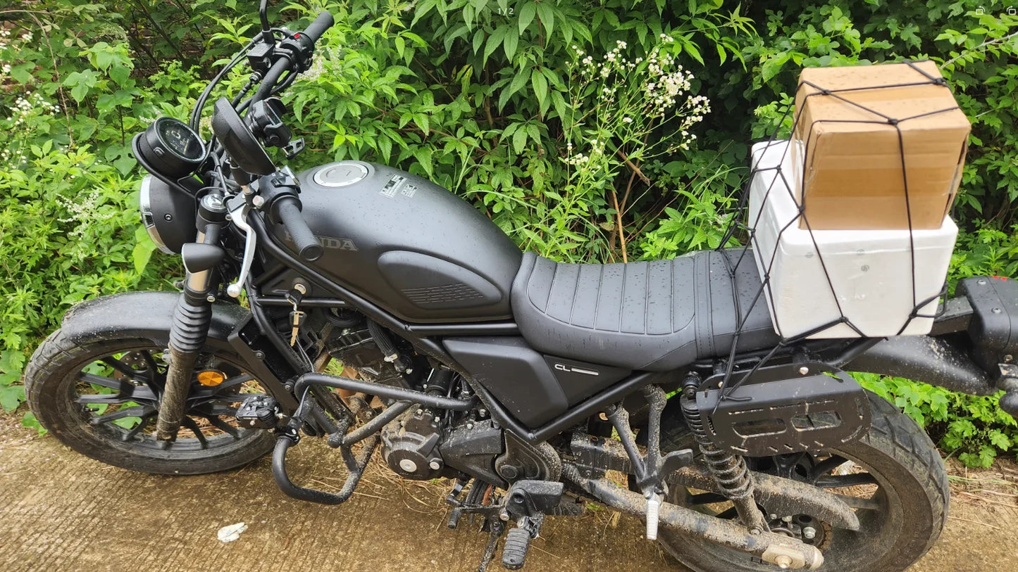 Motorcycle Cargo Net – Elastic Luggage Mesh