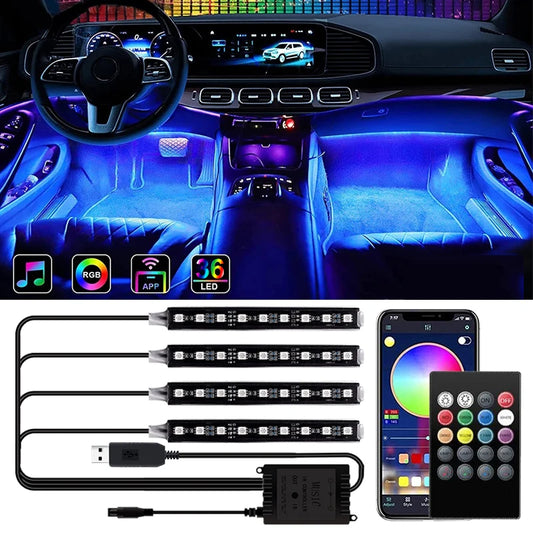 LED Light Bar Car Interior