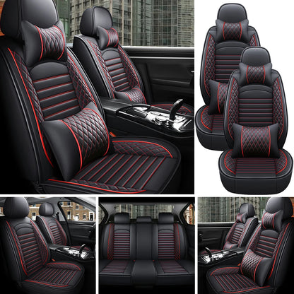 5-Seats PU Leather Car Seat Covers