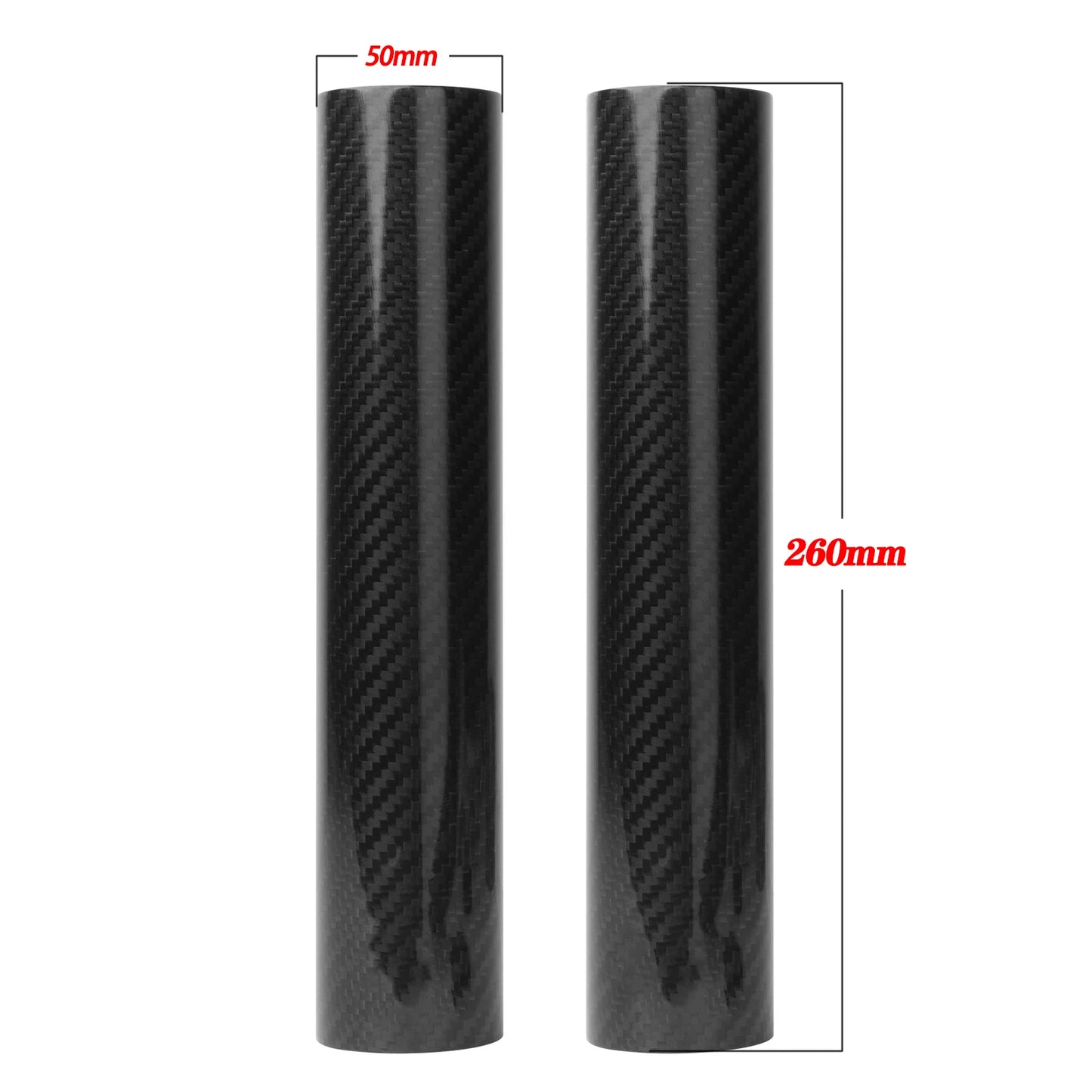 160mm-260mm Carbon Fiber Front Fork Guard Wrap Cover