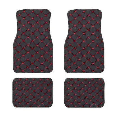 Car Floor Mats Universal PU Leather