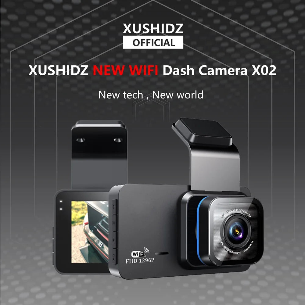 2K WIFI Car Dash Cam