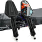 Universal Motorcycle Side Mirrors – Adjustable & Folding