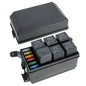 12V 6-Slot Relay and Fuse Box – Waterproof Universal Kit