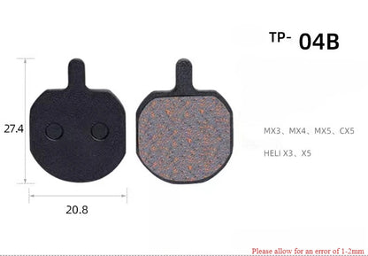 Universal Electric Vehicle Disc Brake Pads