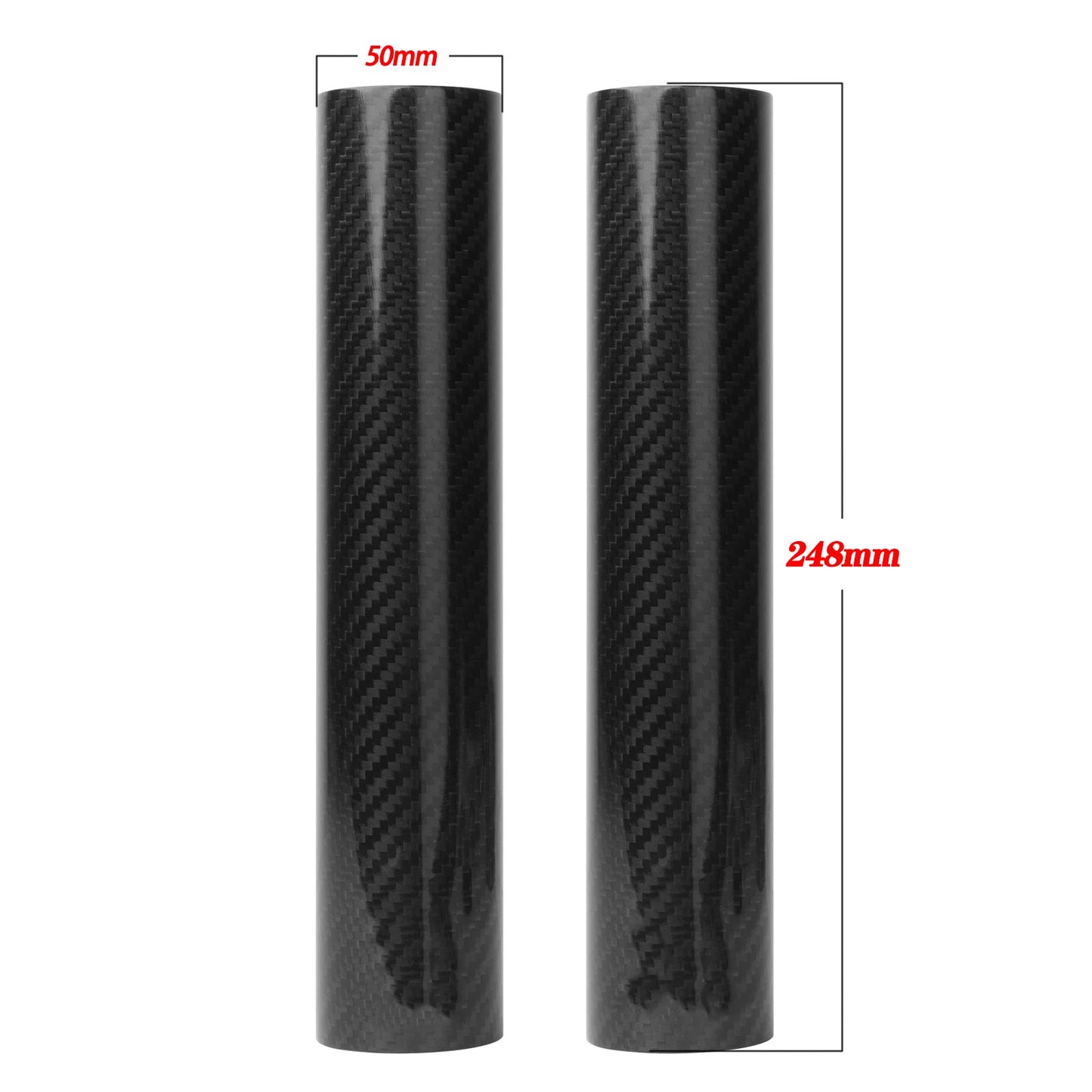 160mm-260mm Carbon Fiber Front Fork Guard Wrap Cover