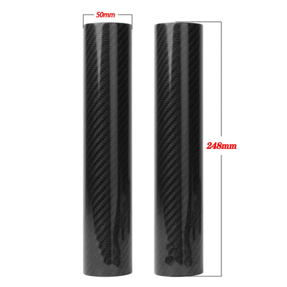 160mm-260mm Carbon Fiber Front Fork Guard Wrap Cover