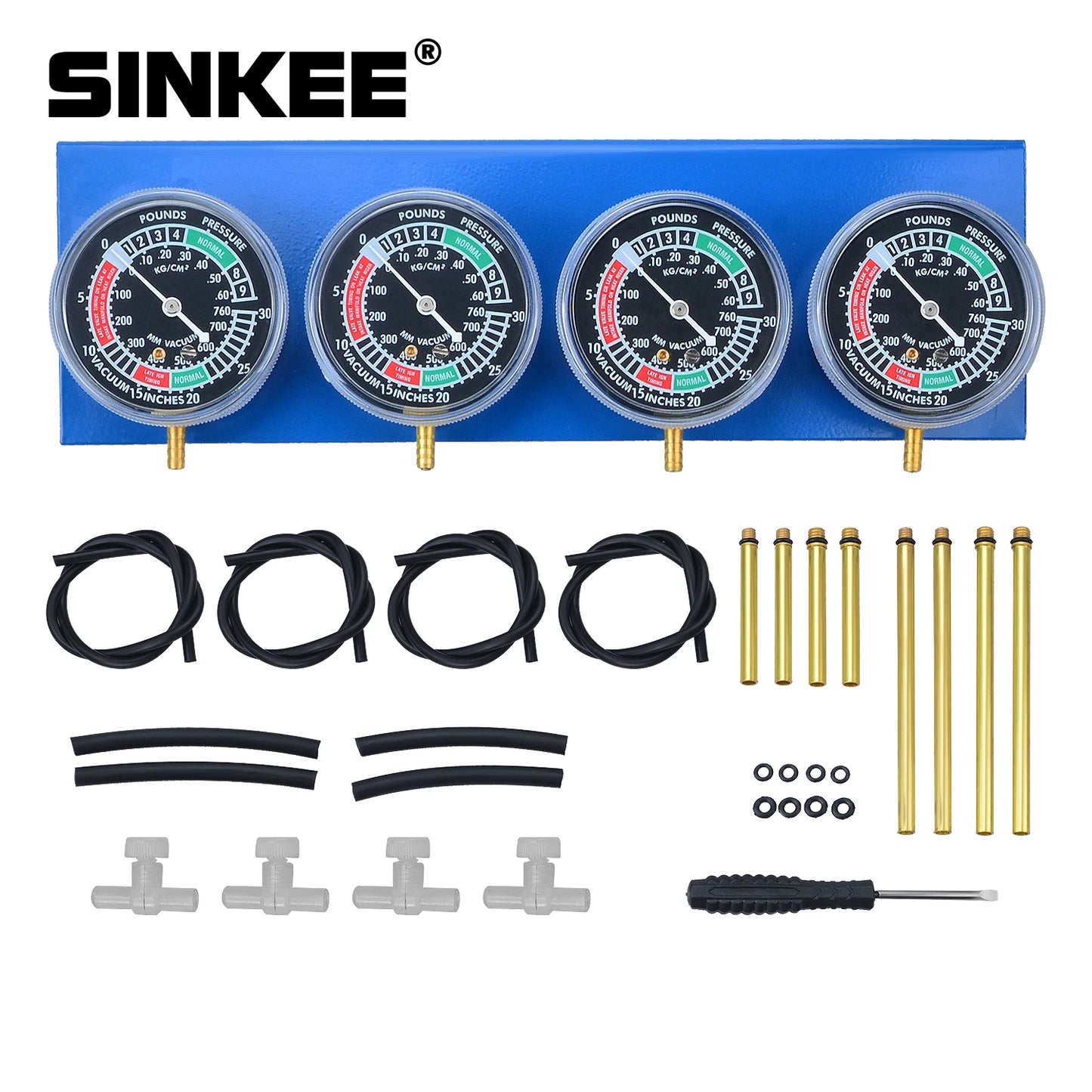 4 Cylinder Sync Gauges Kit