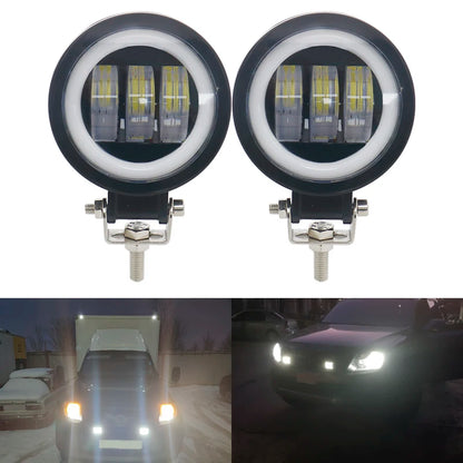 Fog Headlight – Square & Round Options for Vehicles
