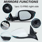 8-Pin Car Side Mirror Assembly for Honda Accord (2018–2022)