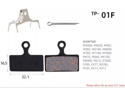 Universal Electric Vehicle Disc Brake Pads