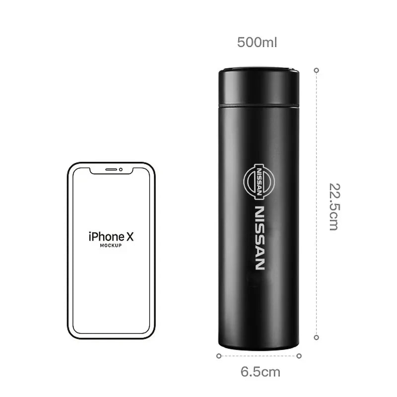 Car 500ml Intelligent Temperature Display Insulating Cup