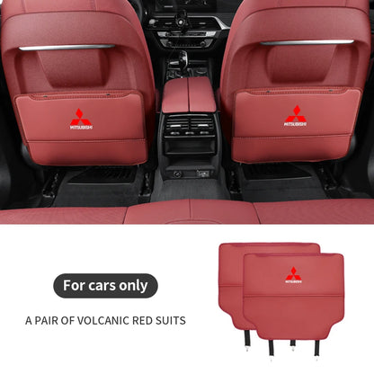Car Seat Back Protector with Storage