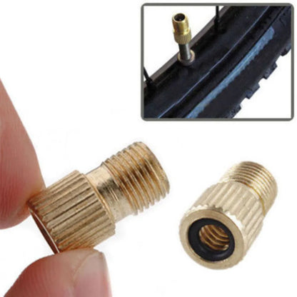 Presta to Schrader Valve Adapter – Bicycle Tire Pump & Tube Converter for Road & Mountain Bikes