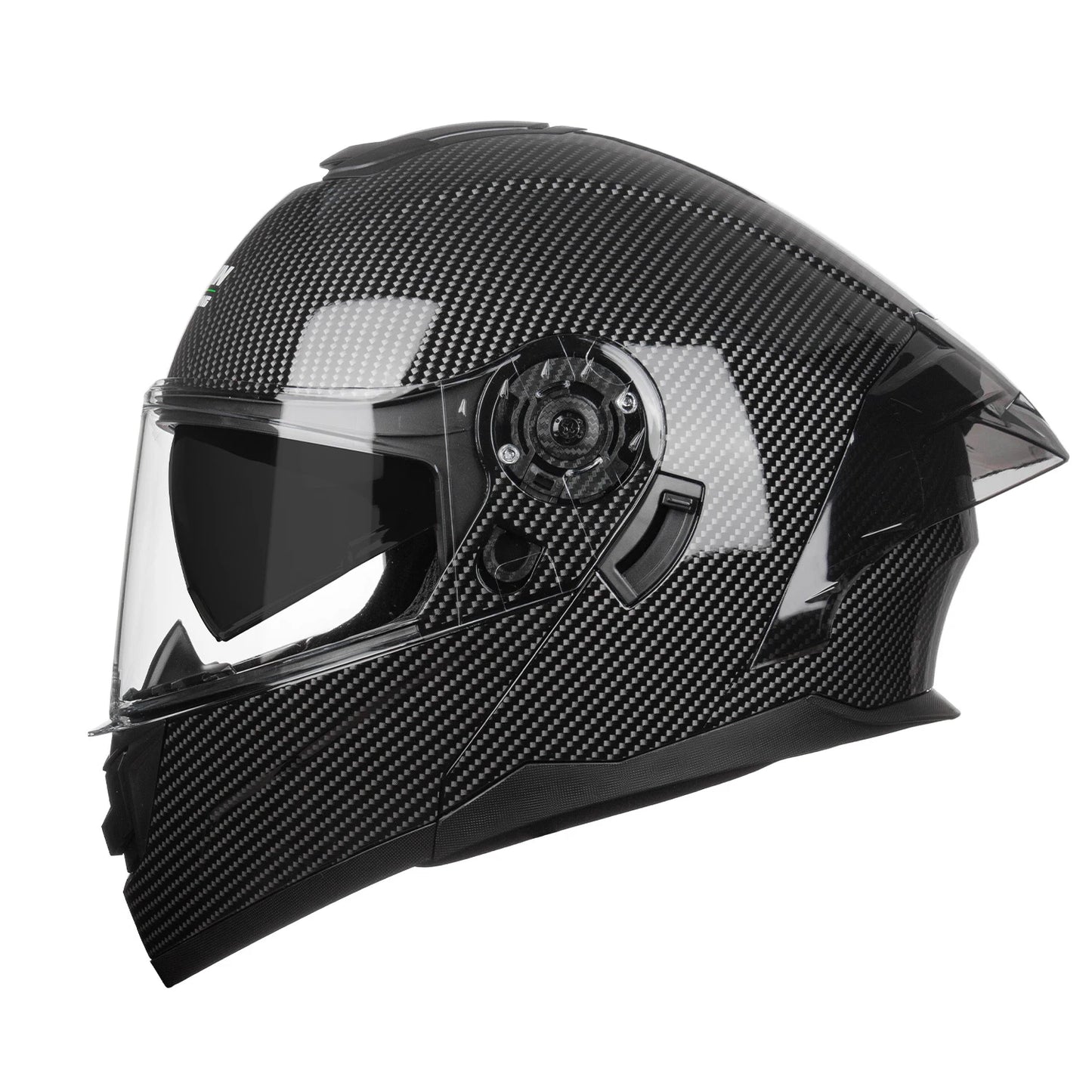 RUFI Double-Lens Motorcycle Helmet with Built-in Sun Visor – DOT Certified