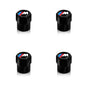4pcs car wheel tire metal valve cover