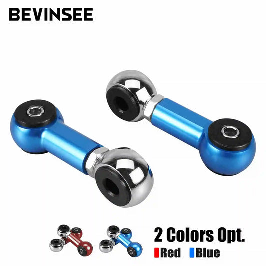 Pair 80A Adjustable Rod Rear Sway Bar End Link Suspension