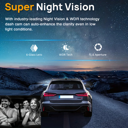 WIFI Dual camera Dash Cam