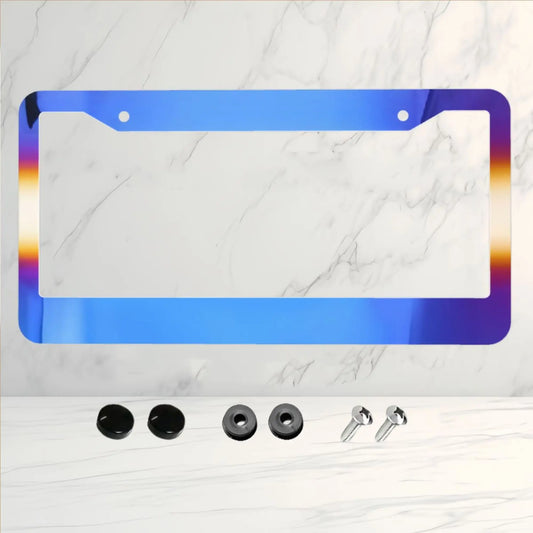 Holographic License Plate Frame