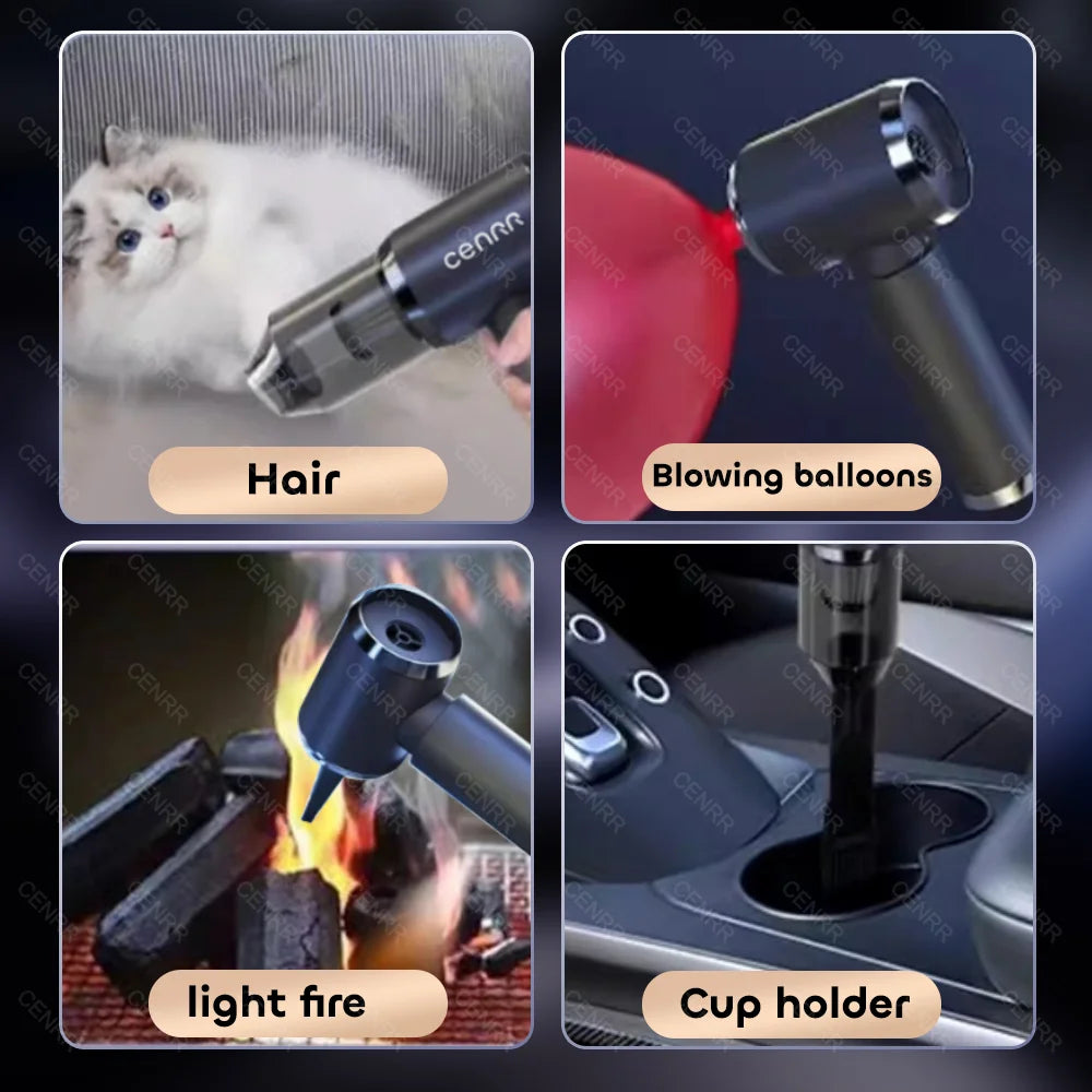 Wireless Mini Car Vacuum Cleaner