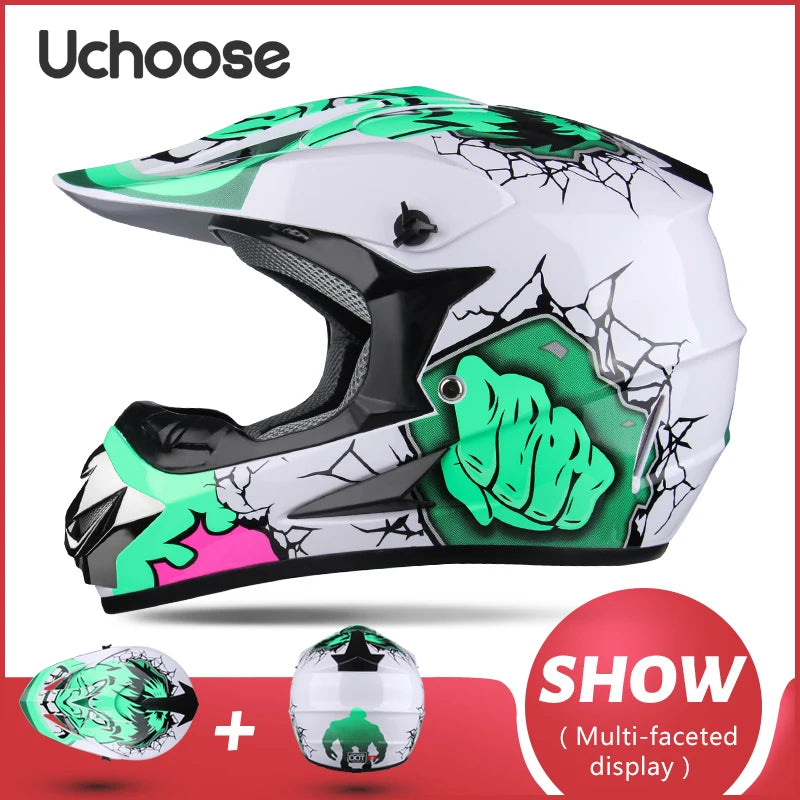 Adult Motocross Off-Road Helmet – Downhill / Enduro / Racing