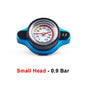 Small & Big Head Radiator Thermostat Cap – Water Tank Cover with Temperature Gauge, 0.9BAR / 1.1BAR / 1.3BAR