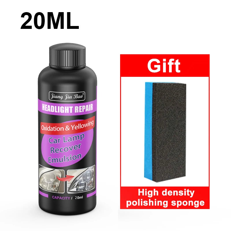 Car Headlight Restoration Polishing Kits