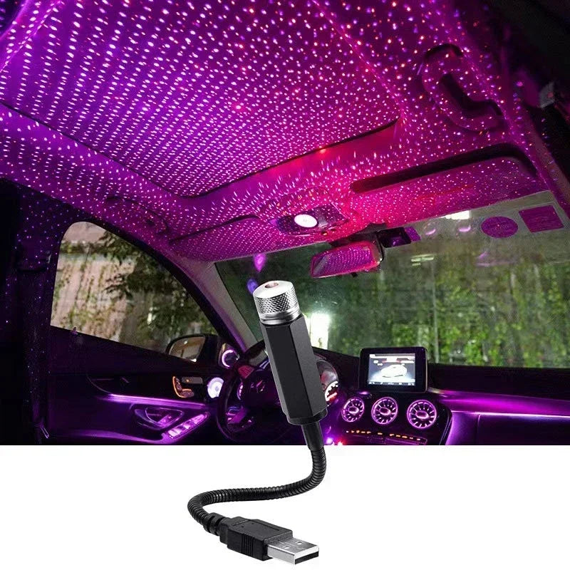 USB LED Star Night Light Projector
