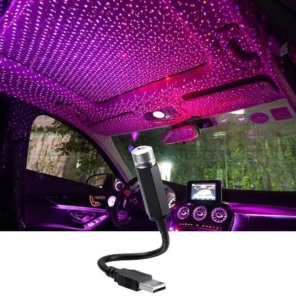 USB LED Star Night Light Projector
