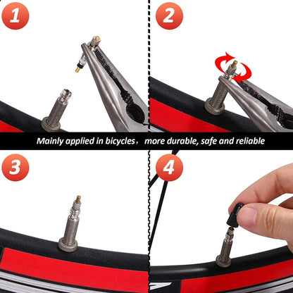 Bicycle Removable Presta Valve Core / Remover Tool for Tubeless / Road / MTB Bikes