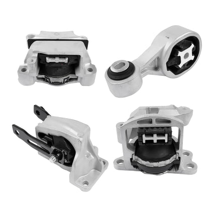 4Pcs Engine Motor & Torque Strut & Transmission Mounts Set