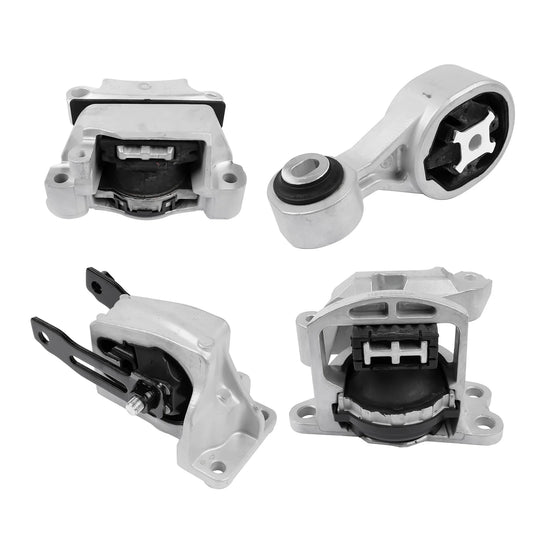 4Pcs Engine Motor & Torque Strut & Transmission Mounts Set