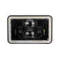 4x6 Inch Rectangular LED Headlight with Signal & Daytime Running Light