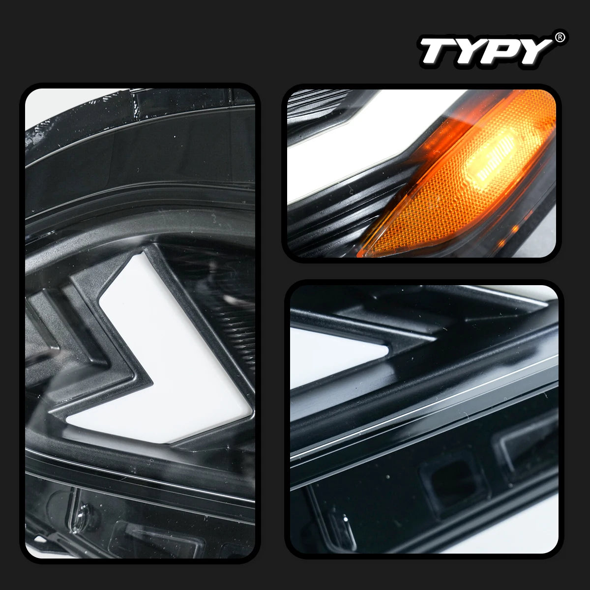 LED Headlight – 4-Lens Head Lamps for Honda Civic 11th Gen (2022-2023)