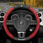 Carbon fiber Leather Car Steering Wheel Cover