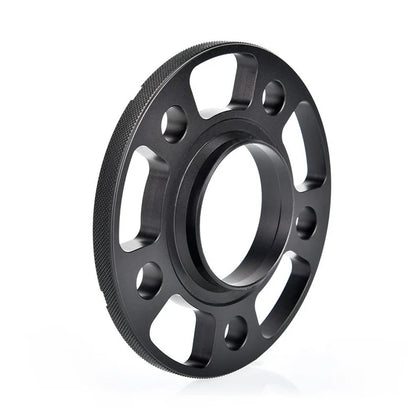 Audi Q5 Wheel Spacers Hub Adapter – 5x112 PCD, 66.6mm CB, M14x1.5 Lug Thread – Forged Aluminum Black, 2-Piece Set