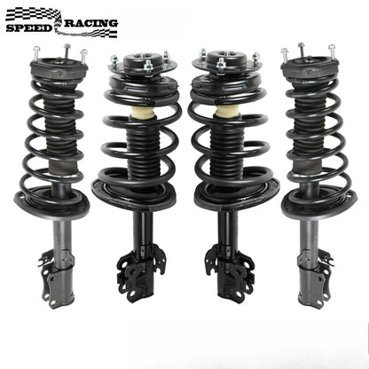 Set of 4 – Front & Rear Complete Shock Strut Assemblies for 2007-2011 Toyota Camry | Fits 2009 Toyota Camry Base, Hybrid, LE, XLE 2.4L