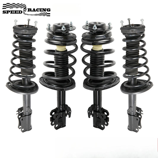 Set of 4 – Front & Rear Complete Shock Strut Assemblies for 2007-2011 Toyota Camry | Fits 2009 Toyota Camry Base, Hybrid, LE, XLE 2.4L