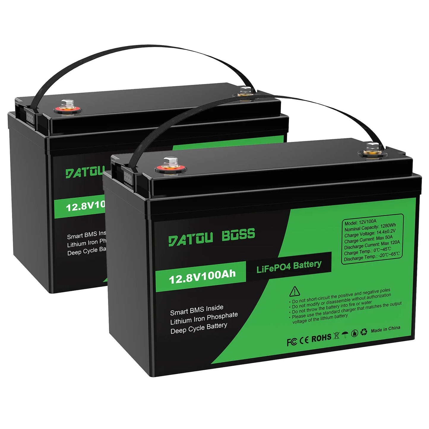 Lithium 12V 100Ah Rechargeable Battery – High-Capacity, Long-Lasting Power