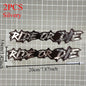 2PCS Ride or Die Motorcycle Helmet Stickers
