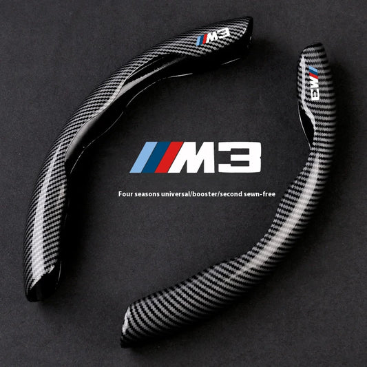 Carbon Fiber Style Anti-Slip Steering Wheel Cover