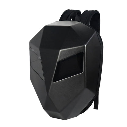 Motorcycle LED Screen Display Cycling Bag – Dynamic Eye Hard Shell Backpack