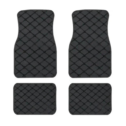 Car Floor Mats Universal PU Leather
