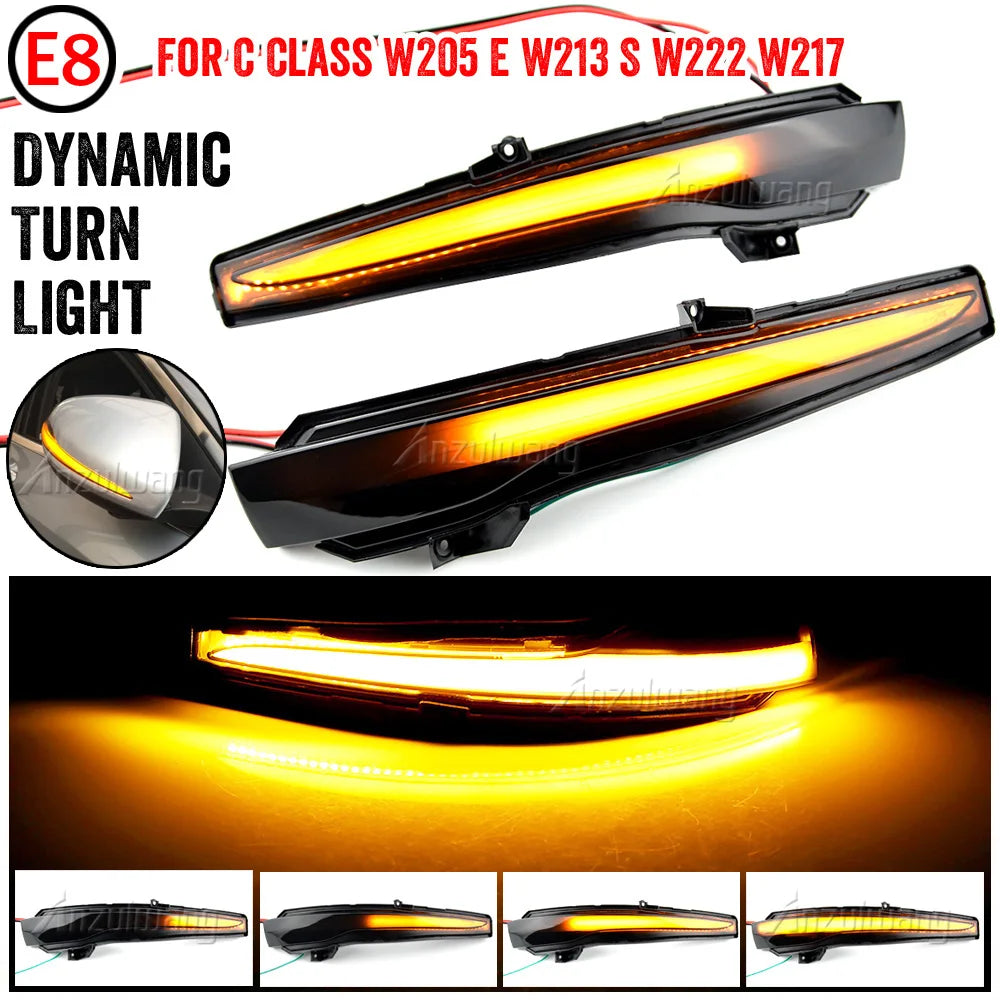 Dynamic Blinker Turn Signal LED – Mercedes-Benz W205, W213, W222, GLC AMG