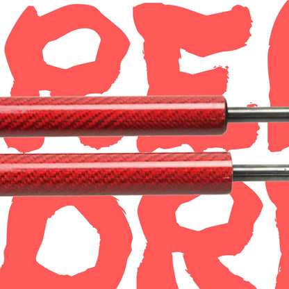 2pcs Carbon Fiber Rear Tailgate Damper for Mercedes-Benz C-Class (CL203) Coupe 2000-2011